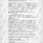 Πρόγραμμα καρναβαλικών εκδηλώσεων 1988 (δακτυλογραφημένες σελίδες)